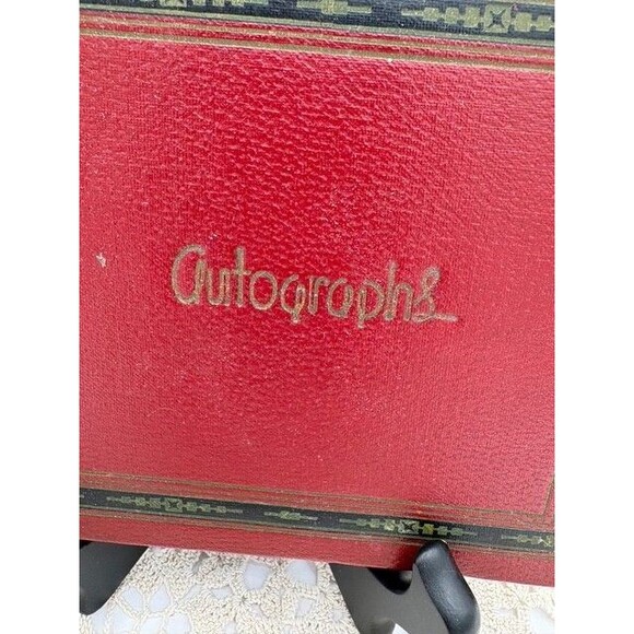 Vintage Autograph Book 1947 LOTS of Great Fun Inscriptions - Picture 2 of 8